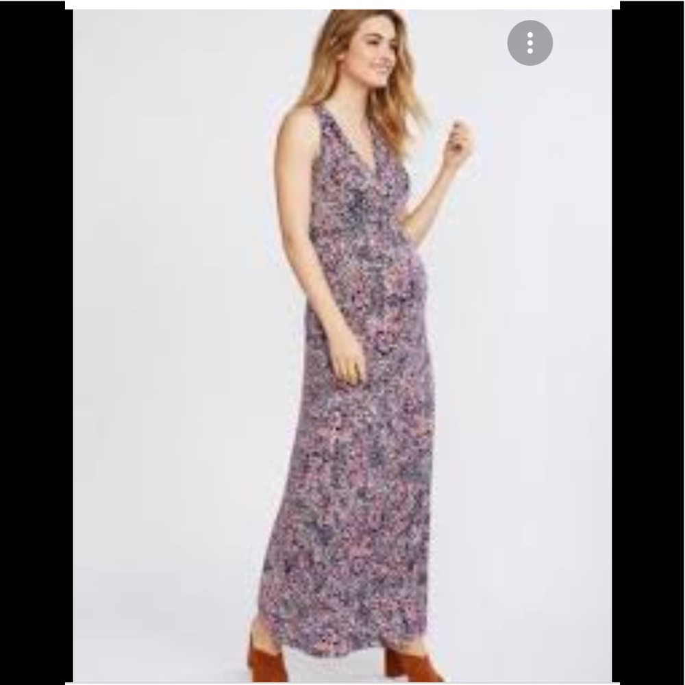 Maternity Motherhood maternity maxi dress M